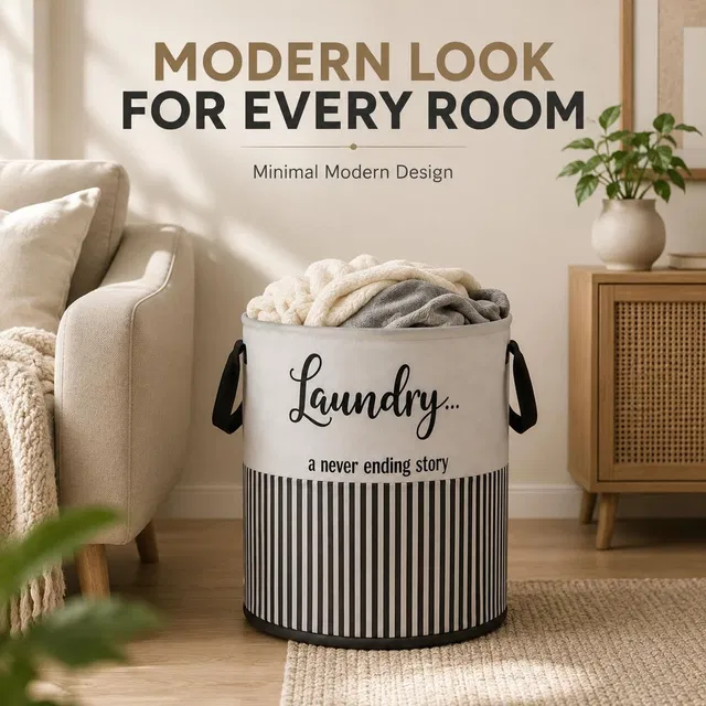 KIRODIWAL INDUSTRIES 45 L Grey Laundry Bag