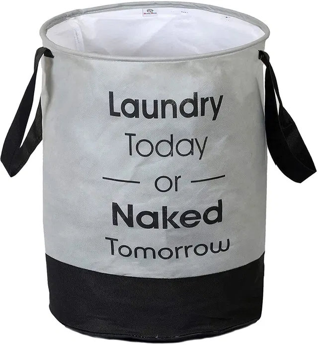 Waji Va 45 L Grey Laundry Basket