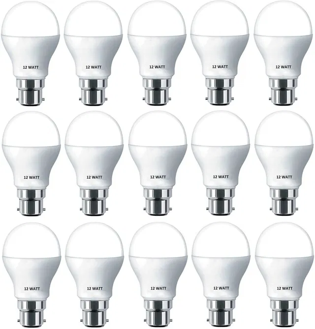 Brightstar 9 W Basic Round B22 LED Bulb