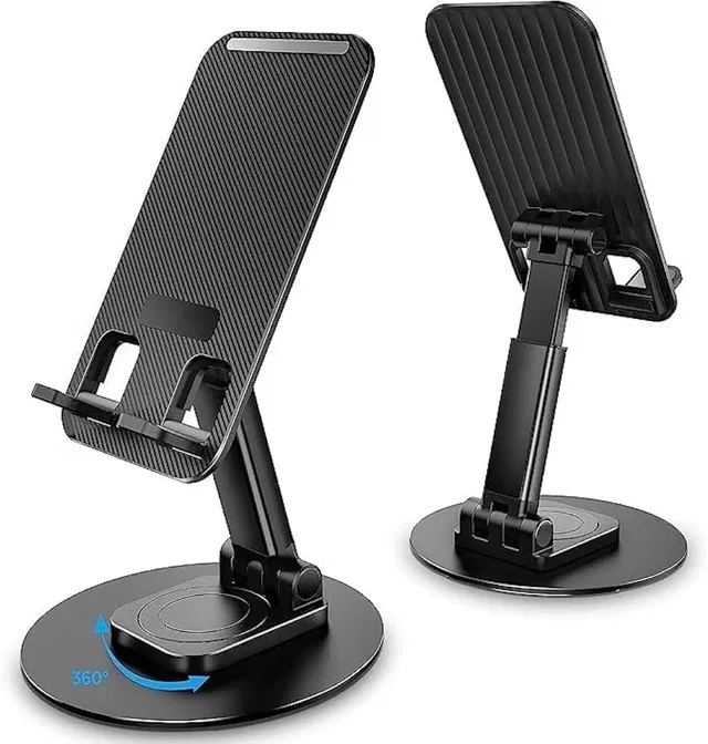 Gadgetturbo Desktop Phone Stand,Table Adjustable & Foldable Tablet Holder Mobile Holder Mobile Holder