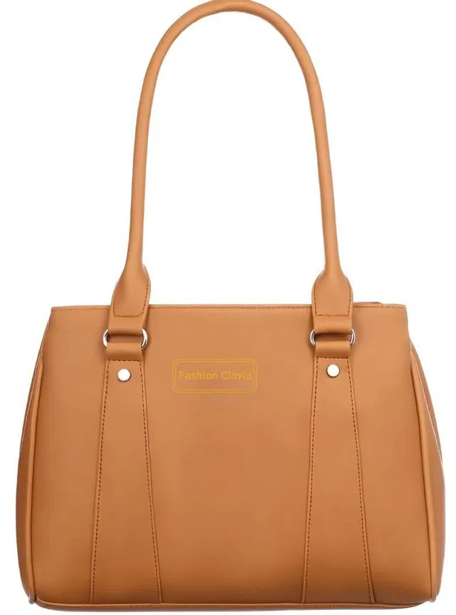 Clovia Fashion Women Tan Shoulder Bag