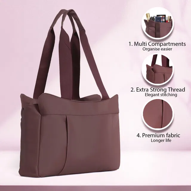Zaxcer Women Tan Satchel