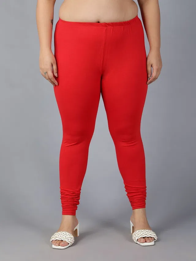 Plus Size Churidar Length Ethnic Wear Legging