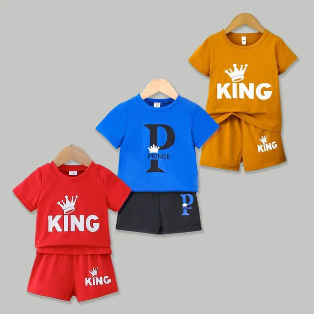 METRONAUT Boys Casual T-shirt Shorts