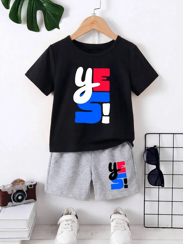 Vigilante Boys Casual T-shirt Shorts