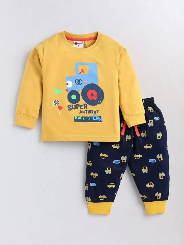 Mars Infiniti Boys Casual T-shirt Track Pants