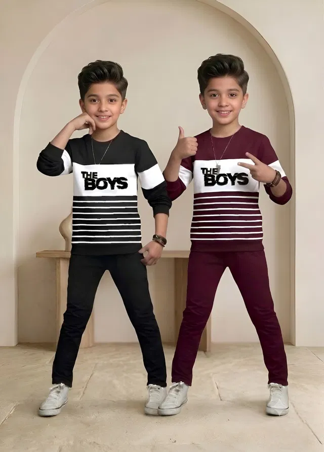 DRUZZEE Boys Casual Sweatshirt Pant