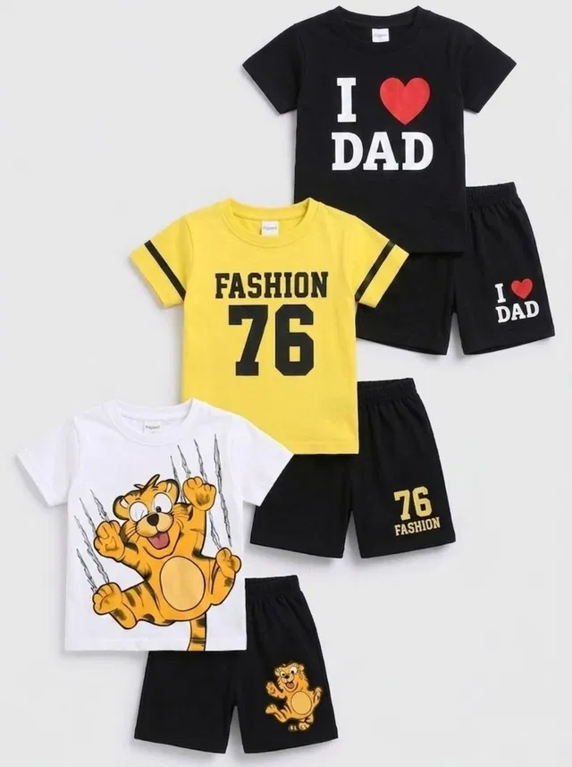 Insha Boys Casual T-shirt Shorts