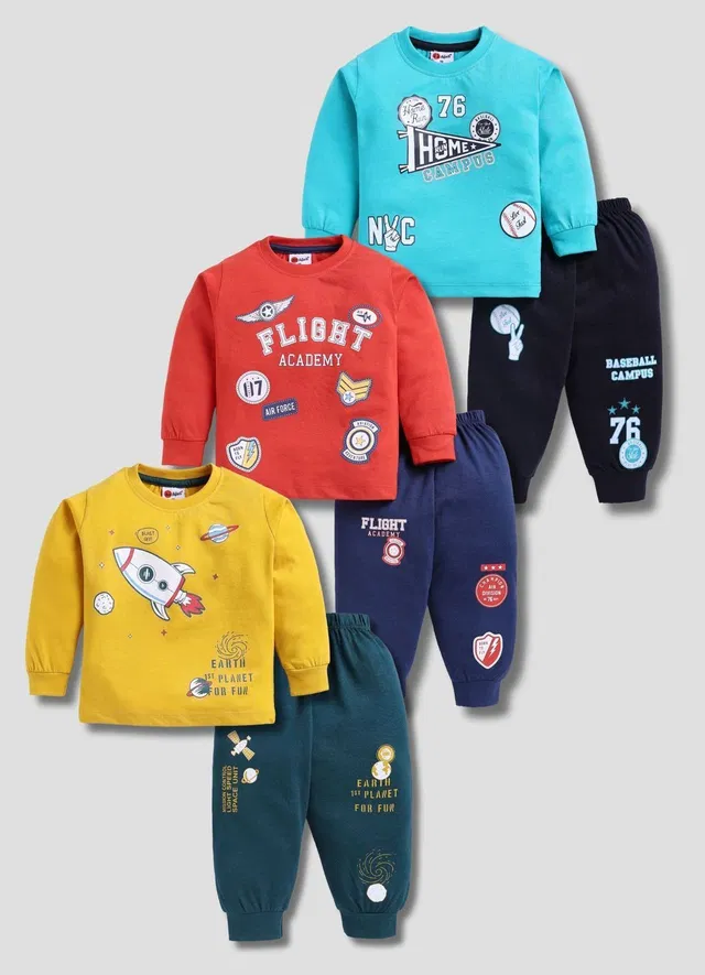 Mars Infiniti Boys Casual T-shirt Track Pants