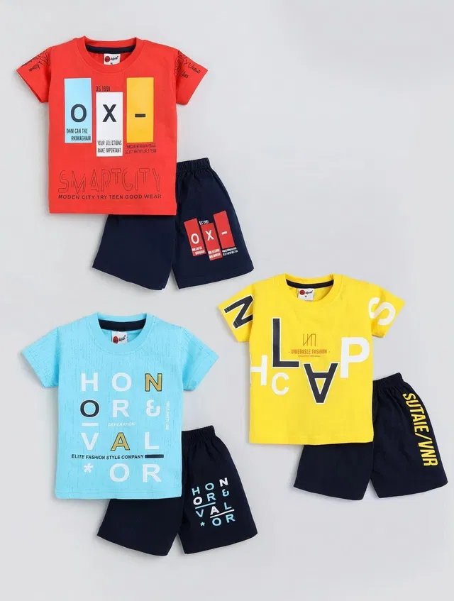 Mars Infiniti Boys Casual T-shirt Shorts