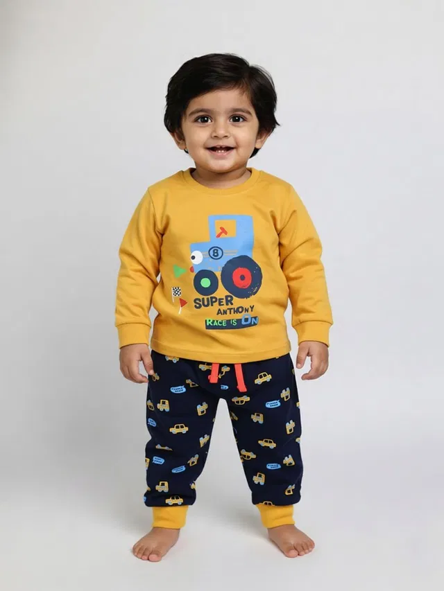 Mars Infiniti Boys Casual T-shirt Track Pants