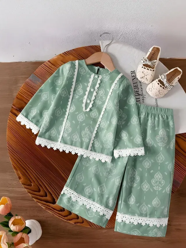 OSM FASHIONISTA Girls Festive & Party Kurta and Pyjama Set