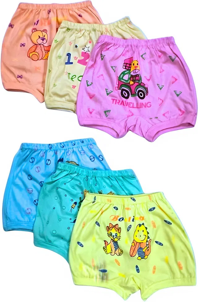 Trinch Short For Baby Boys & Baby Girls Casual Printed Pure Cotton
