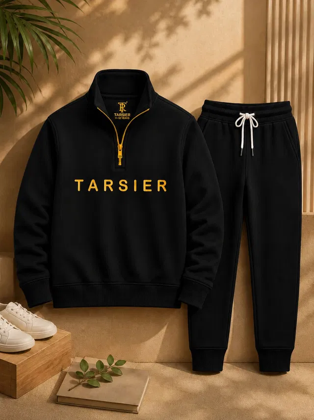 tarsier Boys & Girls Casual Sweatshirt Sweatpant