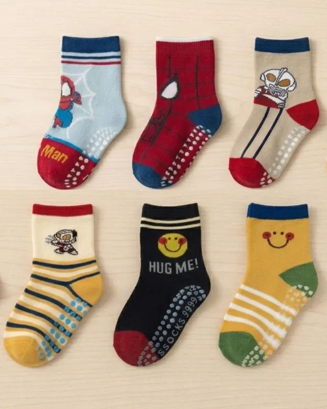 Nihvi Baby Boys & Baby Girls Printed Mid-Calf/Crew