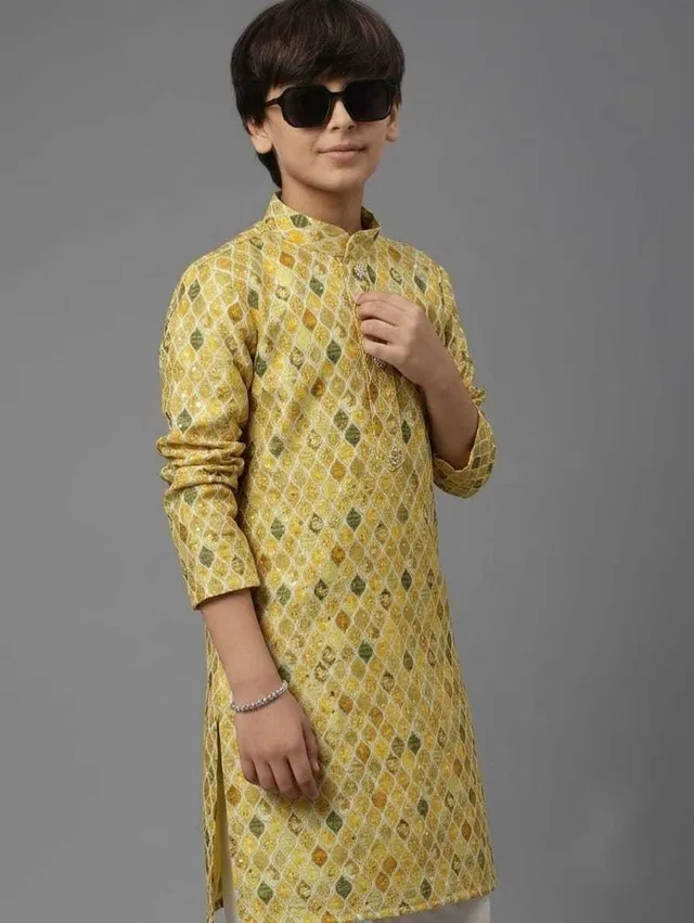 Sweety Boys Festive & Party Kurta and Pyjama Set
