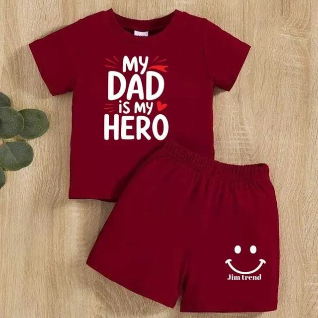 JIM Trend Baby Boys & Baby Girls Casual T-shirt Shorts