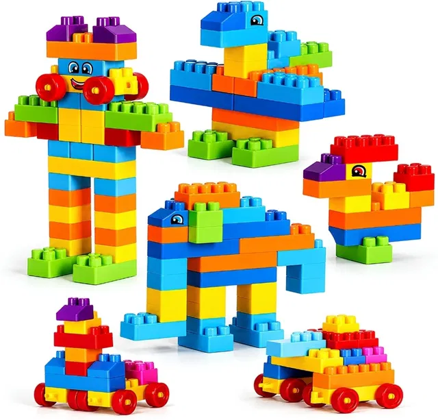 Be bright Educational Plastic Building Blocks Toy Set