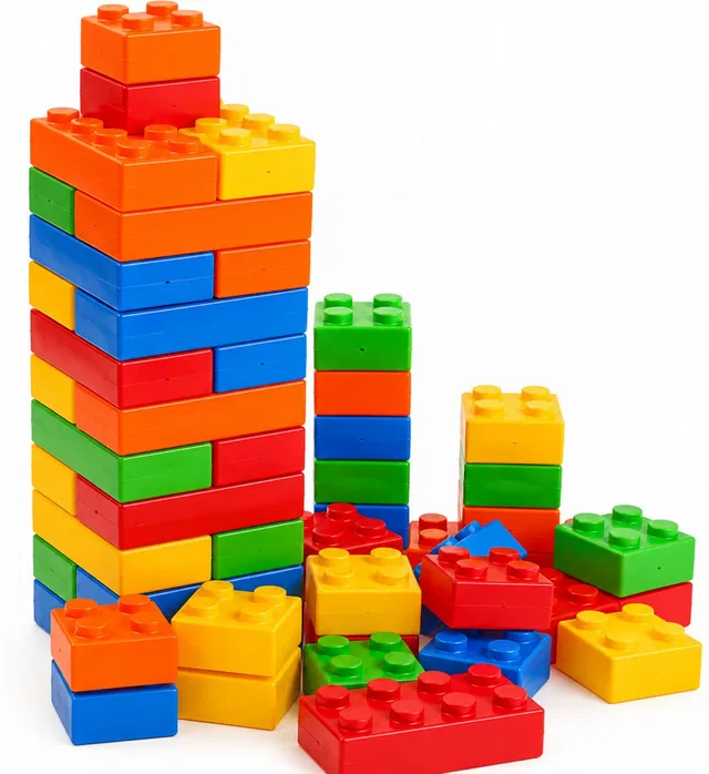 Be bright Colorful Educational Learning Toy for Creative Building, Imagination