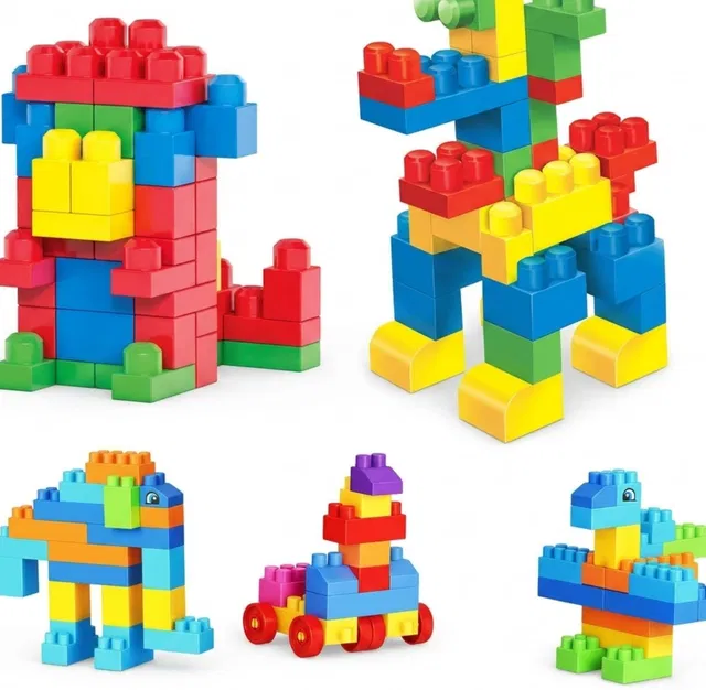 Be bright Kids Building Blocks Construction Set – Creative Learning & Building Toy