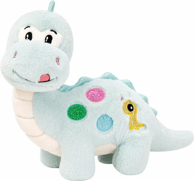 Sharda Aurum Velvet-Touch Sparkly Premium Quality Dinosaur soft Toy  - 35 cm