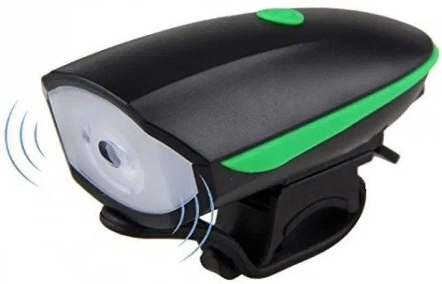 ZIGLY Rechargeable Bicycle Super Bright Headlight and Tail Light LED Front Light