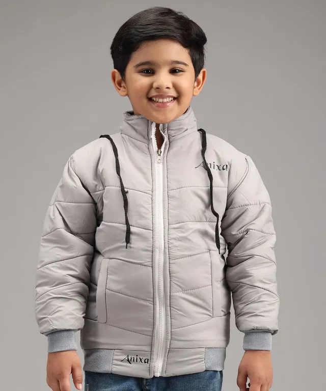 ANIXA Full Sleeve Solid Boys Jacket