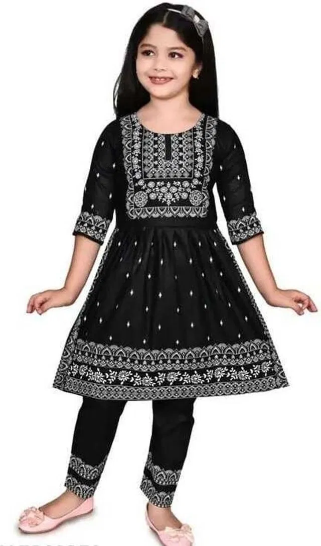 MYTEX FASHION Girls Casual Kurta and Trouser Set
