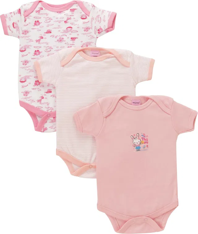 King Born Romper For Baby Boys & Baby Girls Casual Printed Cotton Blend