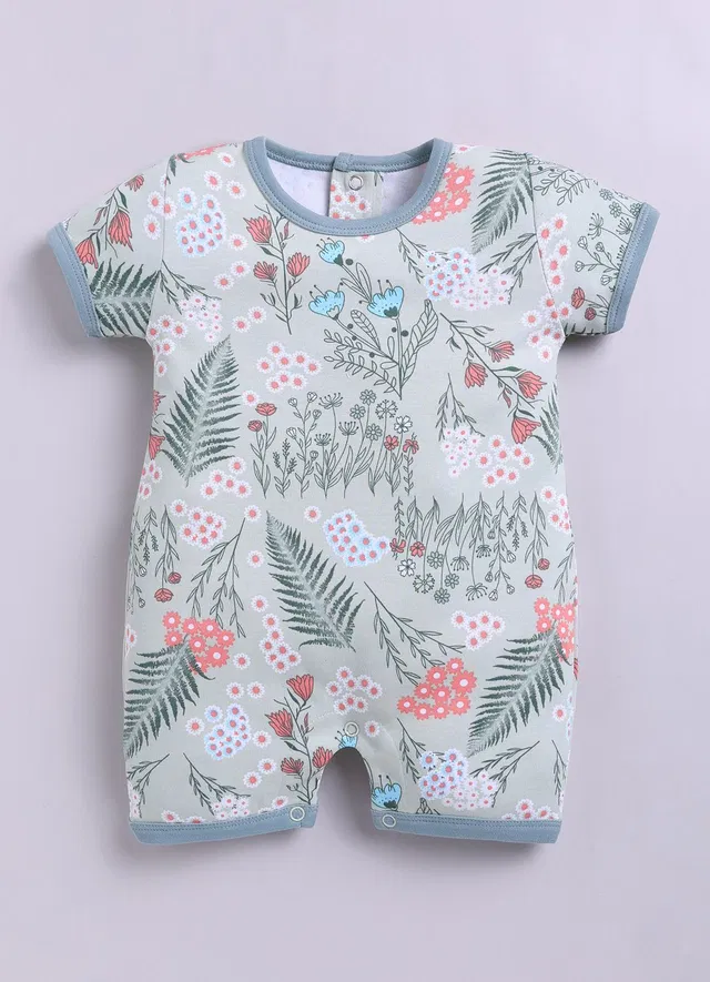 BabyGo Romper For Baby Boys & Baby Girls Casual Printed Pure Cotton