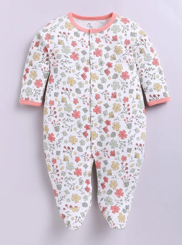 BabyGo Romper For Baby Boys & Baby Girls Casual Printed Pure Cotton