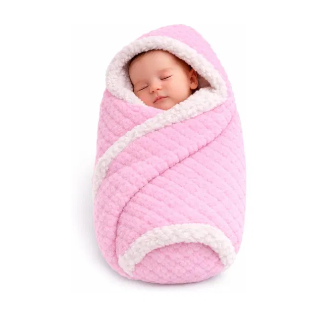 BRANDONN Self Design Crib Crib Baby Blanket for  AC Room