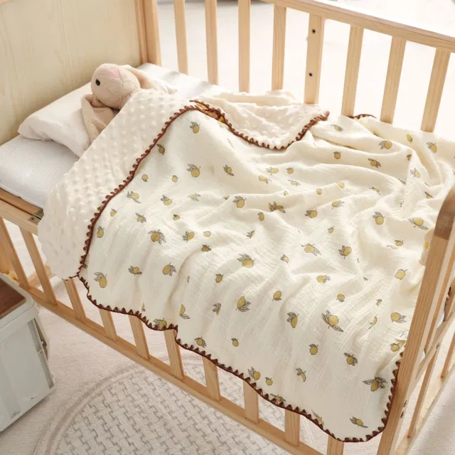 SYGA Printed Single Crib Baby Blanket for  AC Room
