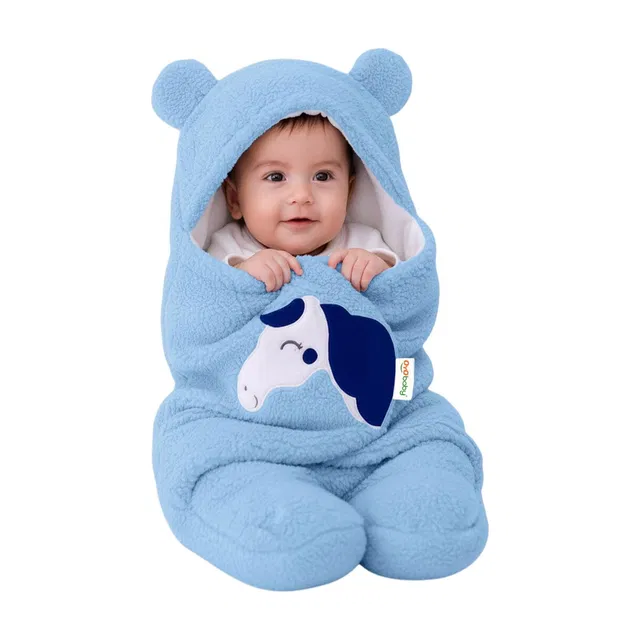 Oyo Baby Printed Single Woollen Blanket for  AC Room