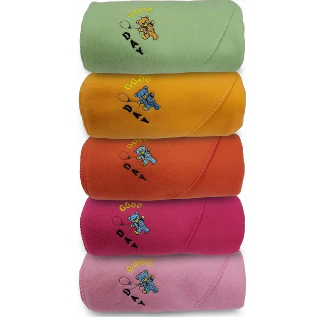 BABY ZONE Embroidered Crib AC Blanket for  AC Room