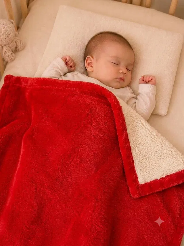 NAMAN Solid Single AC Blanket for  AC Room