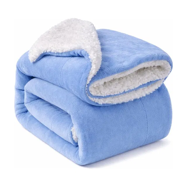 BRANDONN Solid Crib AC Blanket for  AC Room