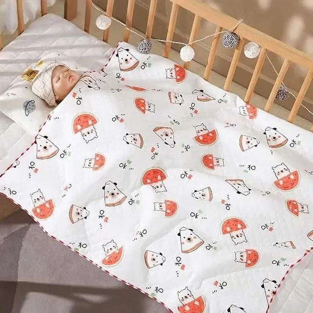 SantoshiRetail Cartoon Single AC Blanket for  AC Room