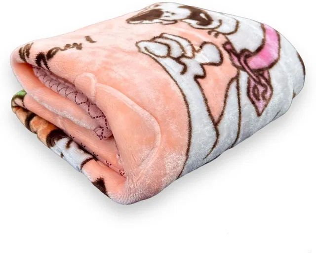 PWI Cartoon Single Swaddling Baby Blanket for  AC Room