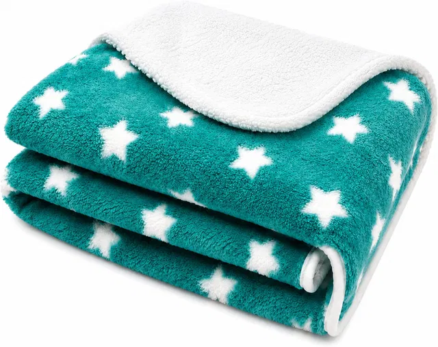 GIGGLYGO Self Design Crib Crib Baby Blanket for  AC Room