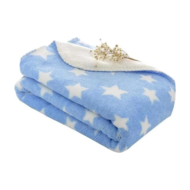 Oyo Baby Printed Single Fleece Blanket for  AC Room