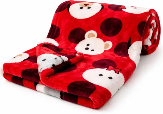 Swissberry Printed Crib Crib Baby Blanket for  AC Room