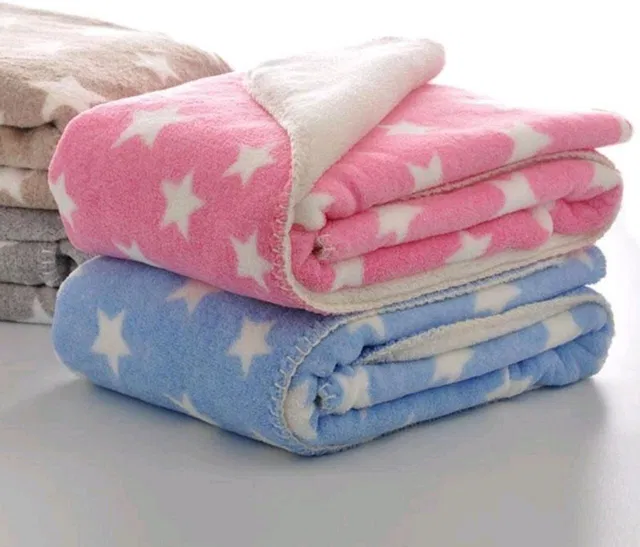 TRUDO Geometric Crib Crib Baby Blanket for  Mild Winter