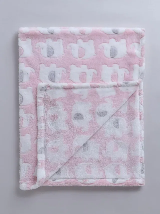 MeeMee Printed Crib Crib Baby Blanket for  All Season