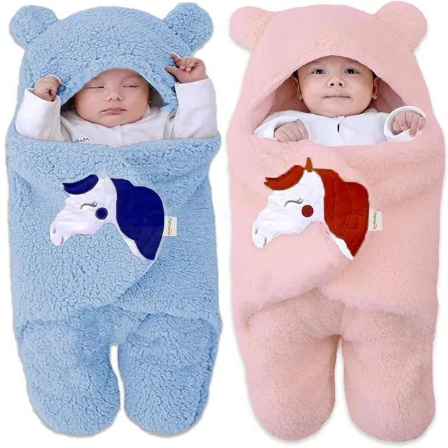Oyo Baby Printed Single Fleece Blanket for  AC Room