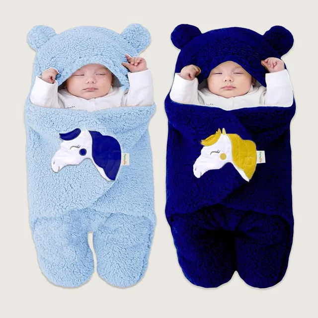 Oyo Baby Printed Single Fleece Blanket for  AC Room