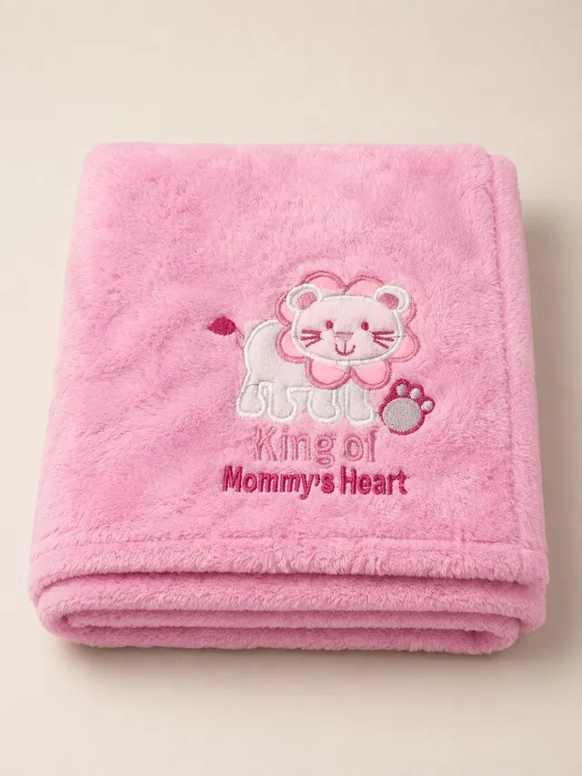 BABY ZONE Self Design Single AC Blanket for  AC Room
