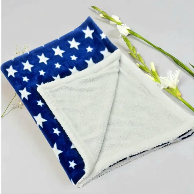 BRANDONN Printed Crib AC Blanket for  AC Room