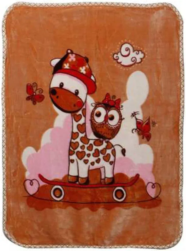 BABY ZONE Self Design Single AC Blanket for  AC Room