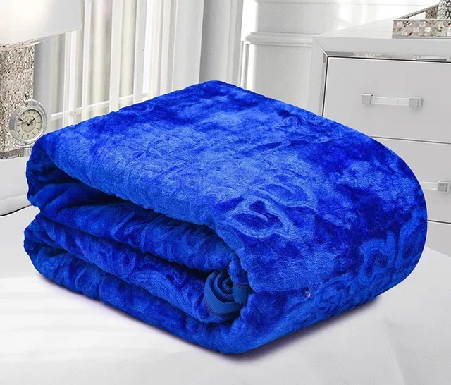 SANJU CORPORTION Abstract Double Mink Blanket for  Heavy Winter
